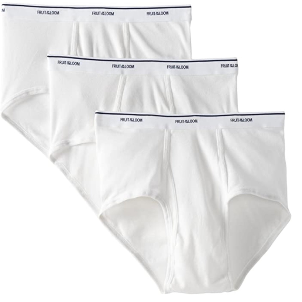 Fruit of the Loom Men's 3 Pack Classic Briefs Various Sizes
